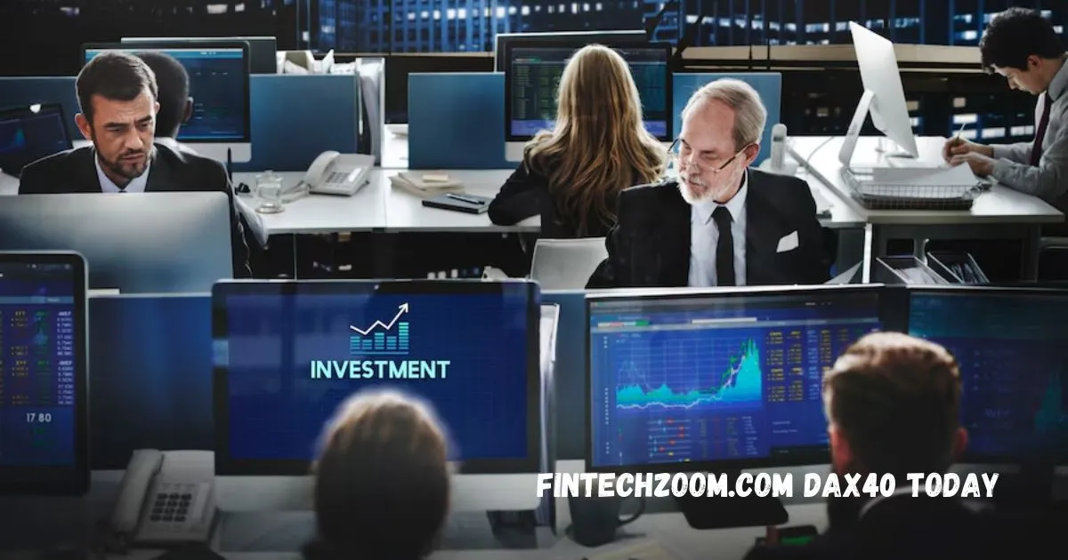 fintechzoom.com dax40 today